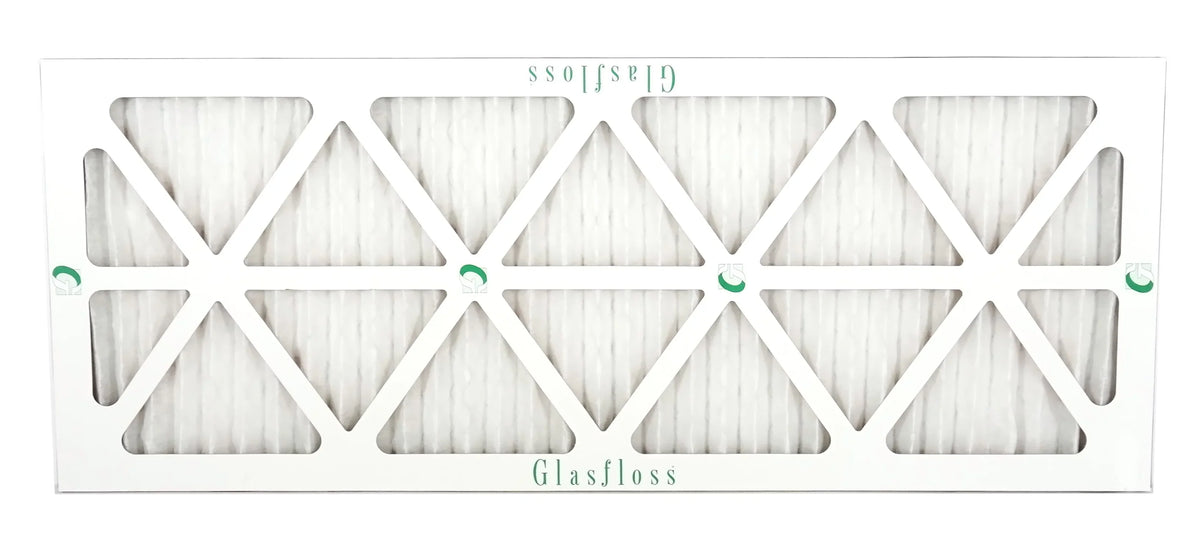 Glasfloss Air Filter 10x30x2 - 2" MERV 10 - (Pack of 6) - Pleated AC or HVAC Air Filter - Furnace Air Filter - Home or Office - Made In The USA.