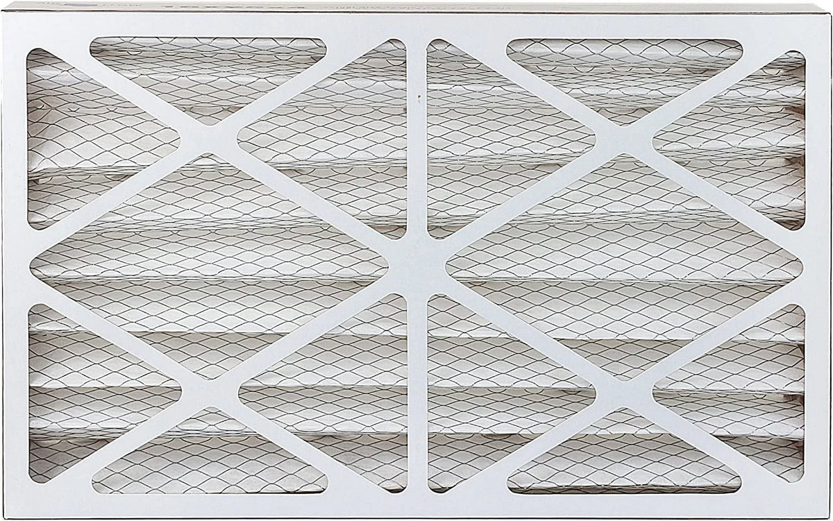 Filterbuy 10x25x4 MERV 13 Pleated HVAC AC Furnace Air Filters (12-Pack)