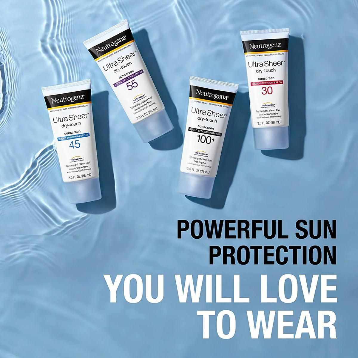 NEUTROGENA ULTRA SHEER SPF55 3OZ