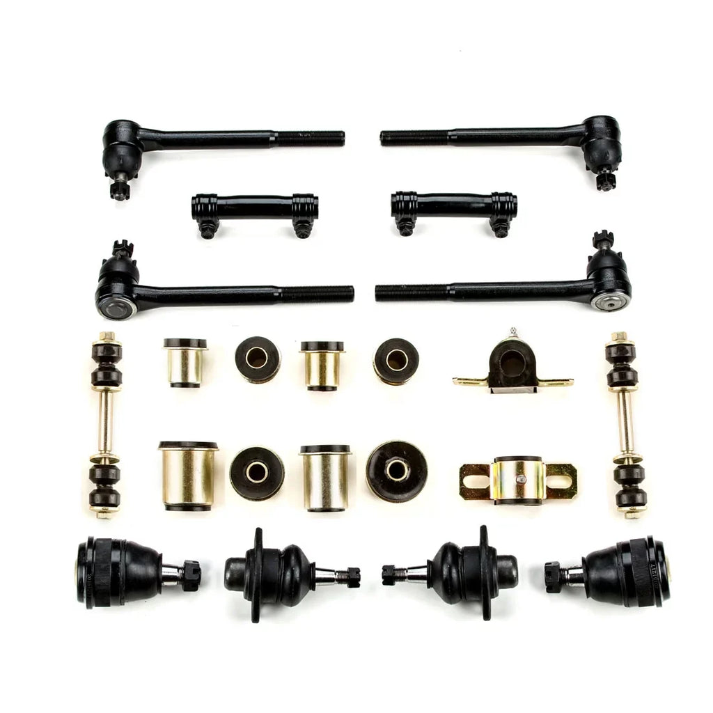 Black Poly Front End Suspension Rebuild Kit Fits 1974 - 1976 Chevrolet Full Size