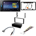 KIT2605 Bundle with Pioneer Multimedia DVD Car Stereo and Installation Kit - for 2012-2015 Nissan Rouge w/Oversized Radio / Bluetooth Touchscreen, Backup Camera, 2 Din Dash Kit