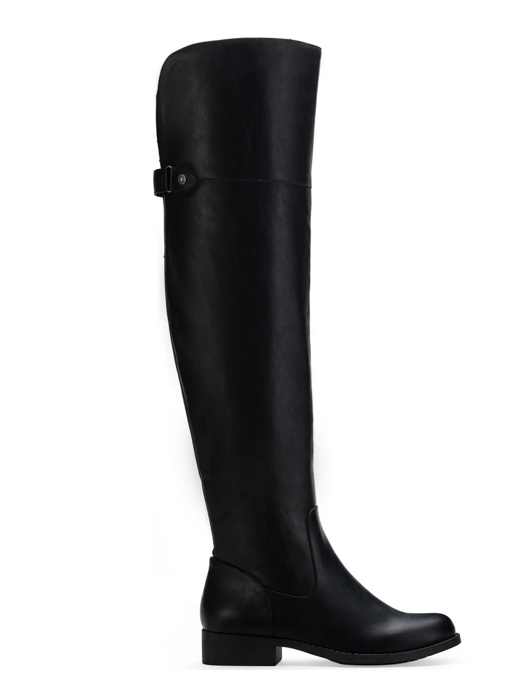 SUN STONE Womens Black Cushioned Gore Zipper Accent Slip Impervious Allicce Round Toe Dress Boots Shoes 8.5 M WC