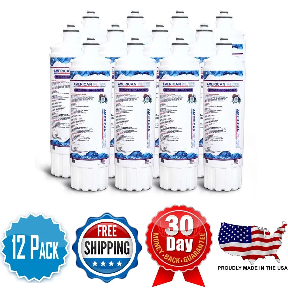 AFC Brand , Water Filters , Model # AFC-EPH-104-9000S , Suitable with Pentair® EV961216 - 12 Filters - Made in U.S.A.