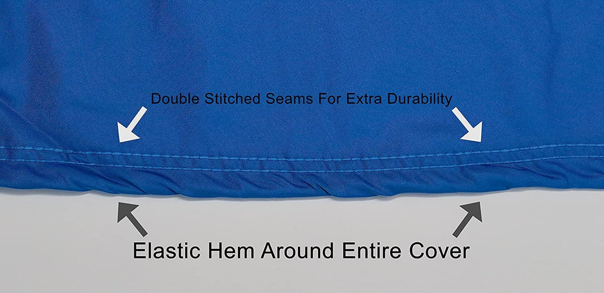 Environment Jet Ski Coating for SEA DOO SPI 650 1994-1997 - Silver - Sun Protection - All Environment - Trailerable - Protects from Rain, Sun, and More! Includes Trailer Straps & Storage Bag