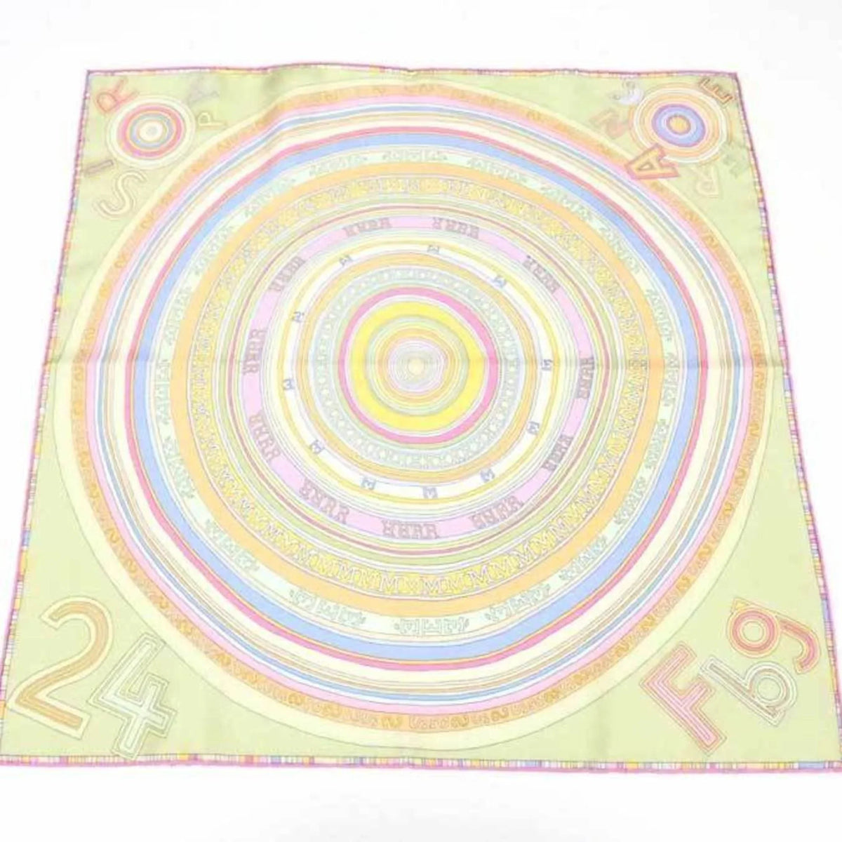 Pre-Owned Hermes HERMES Scarf Petit Carre Silk Multicolor Women's (Good)