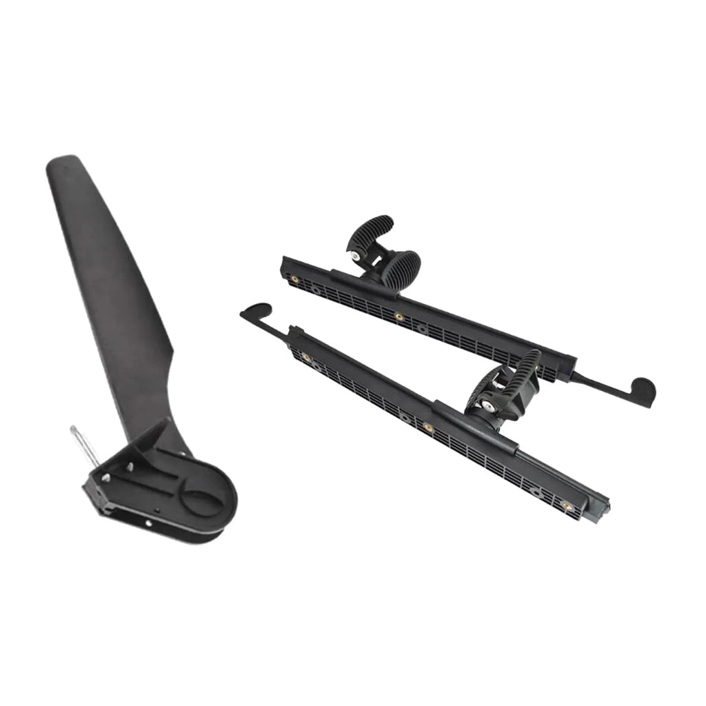 Tnarru Kayak Rudder Kayak Foot Pegs Watercraft Tail Watercraft Rudder with Foot Brace Pedals for Fishing Watercraft Canoeing Marine Accessories