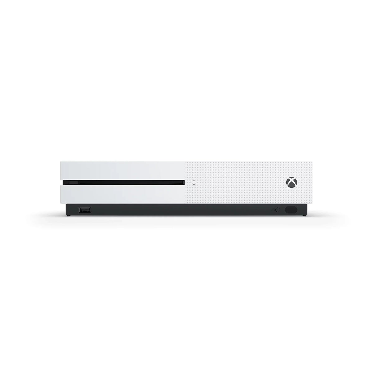 Restored Microsoft Xbox One S 500GB Console White Slim (Refurbished)