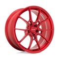 Niche Mono Monoblock Forged Rim M113 20X10 5X120 RED 25MM, T113200013+25