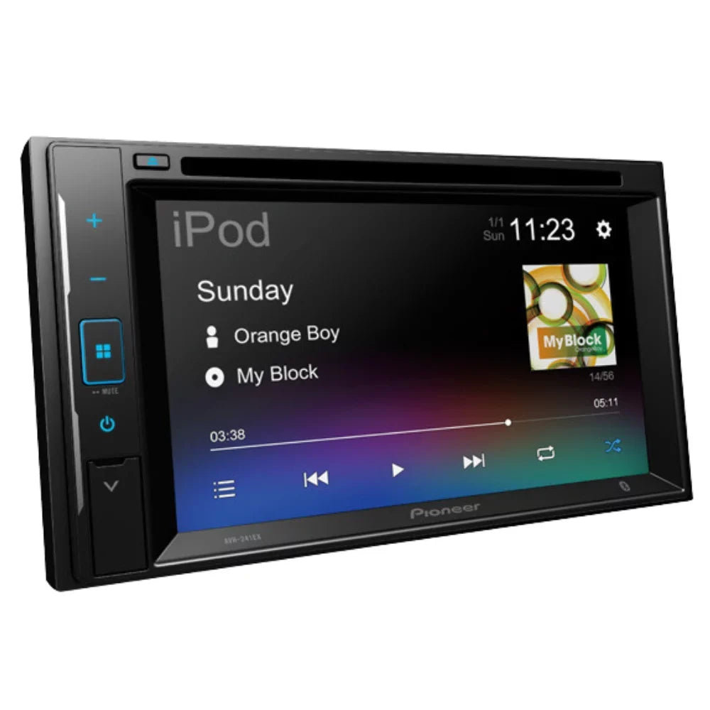 KIT2605 Bundle with Pioneer Multimedia DVD Car Stereo and Installation Kit - for 2012-2015 Nissan Rouge w/Oversized Radio / Bluetooth Touchscreen, Backup Camera, 2 Din Dash Kit