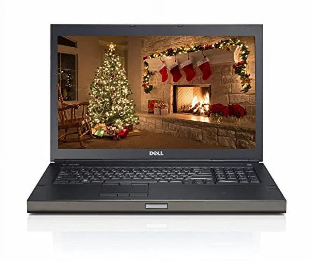Restored M6800 Gaming Laptop i7 2.7GHz Quad 16GB Memory 128GB Solid State Hard Drive Nvidia Graphics Windows 10 Pro (Refurbished)