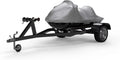 Environment Jet Ski Coating for SEA DOO SPI 650 1994-1997 - Silver - Sun Protection - All Environment - Trailerable - Protects from Rain, Sun, and More! Includes Trailer Straps & Storage Bag