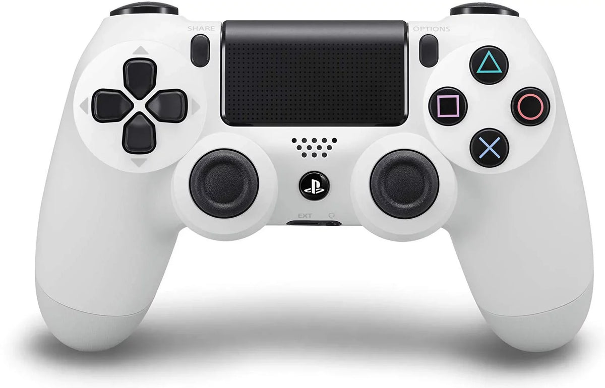 Sony PlayStation 4 Pro Glacier 1TB Gaming Consol White Included BOLT AXTION Bundle Like New