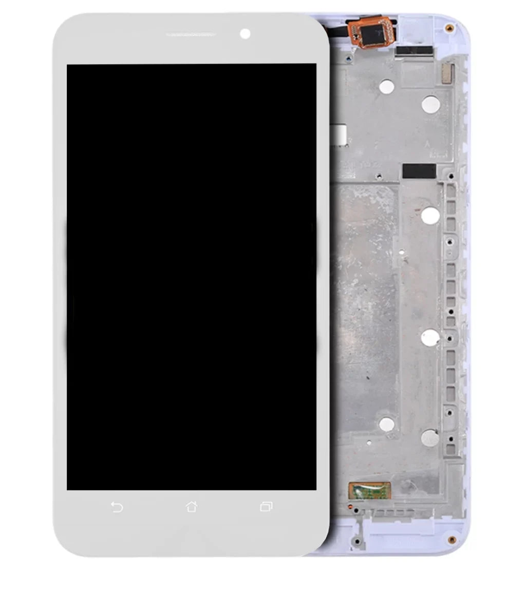Replacement LCD Assembly With Frame Suitable For Asus ZenFone Max (ZC550KL / Z010D / Z010DA) (White)