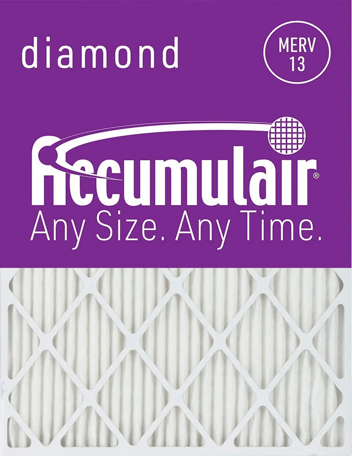 Accumulair Diamond 20x25x2 MERV 13 Air/Furnace Filters (6 pack)