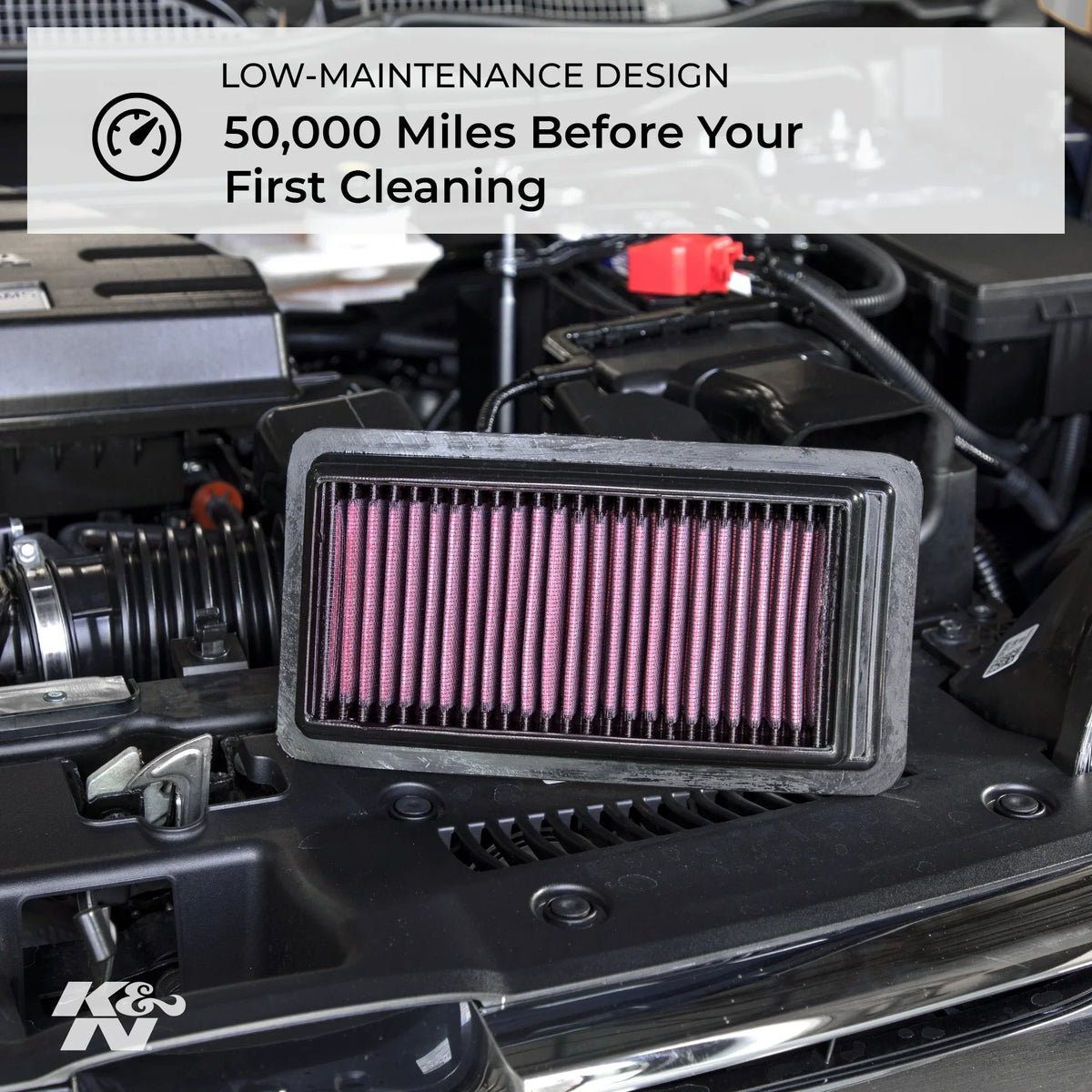 K&N Engine Air Filter: High Performance, Premium, Washable, Replacement Filter: 2005-2012 Chevy/Buick/Cadillac/Pontiac (Malibu, Equinox, Lucerne, DTS, G6, Torrent), 33-2296