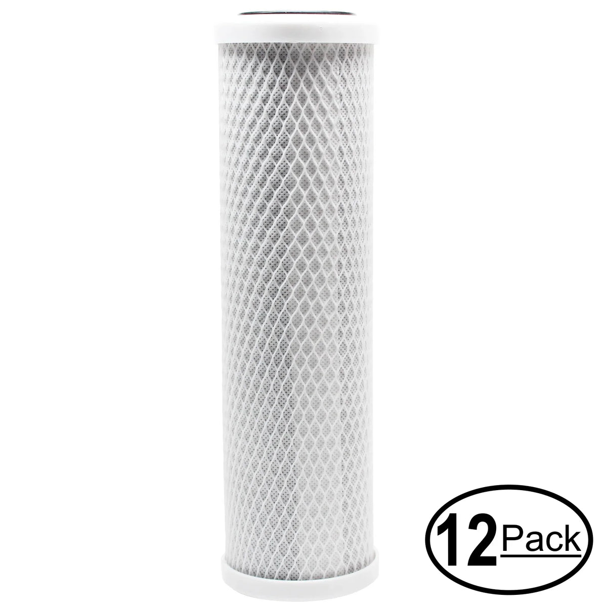 16-Pack Replacement for GE GXRM10GBL Activated Carbon Block Filter - Universal 10 inch Filter for GE REVERSE OSMOSIS FILTRATION SYSTEM - Denali Pure Brand