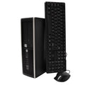 HP ProDesk 6200 Desktop Computer PC, Dual- i3, 250GB HDD, 4GB DDR3 RAM, Windows 10 Home, DVD, WIFI, USB Keyboard and Mouse (Used - Like New)