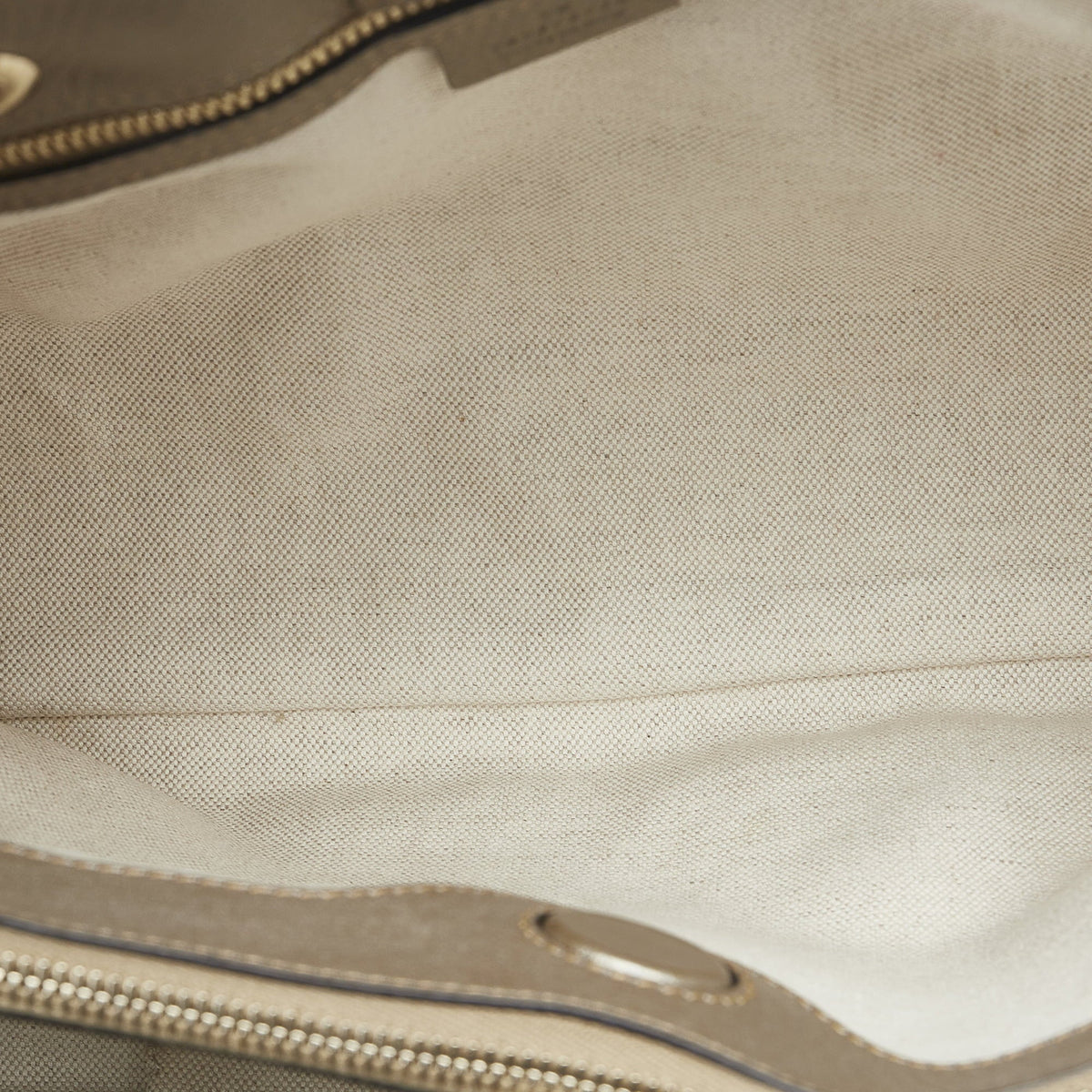 Pre-Owned Authenticated Gucci Medium Bamboo Shopper Calf Leather Brown Satchel Unisex (Good)