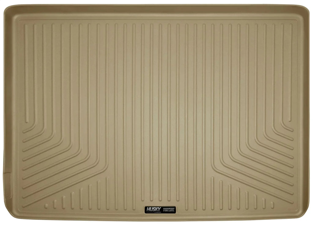 Husky by RealTruck Cargo Liner Behind 3rd Seat Fitting with 15-19 Escalade ESV/Suburban Suitable with select: 2015-2020 Chevrolet Suburban, 2015-2020 GMC Yukon XL