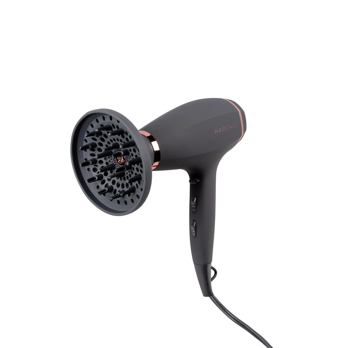 Hairitage Meant to Be Hair Diffuser Hair Dryer Attachment for Anti Frizz & Volume | Salon Grade Frizz Control