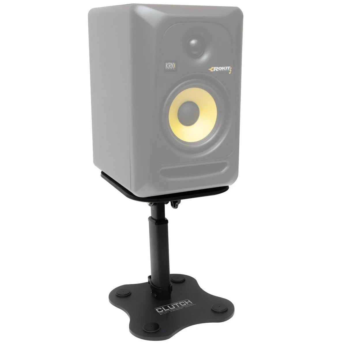 Clutch CL-DMS250 Mighty Series Desktop Studio Monitor Speaker Stands 4 Package