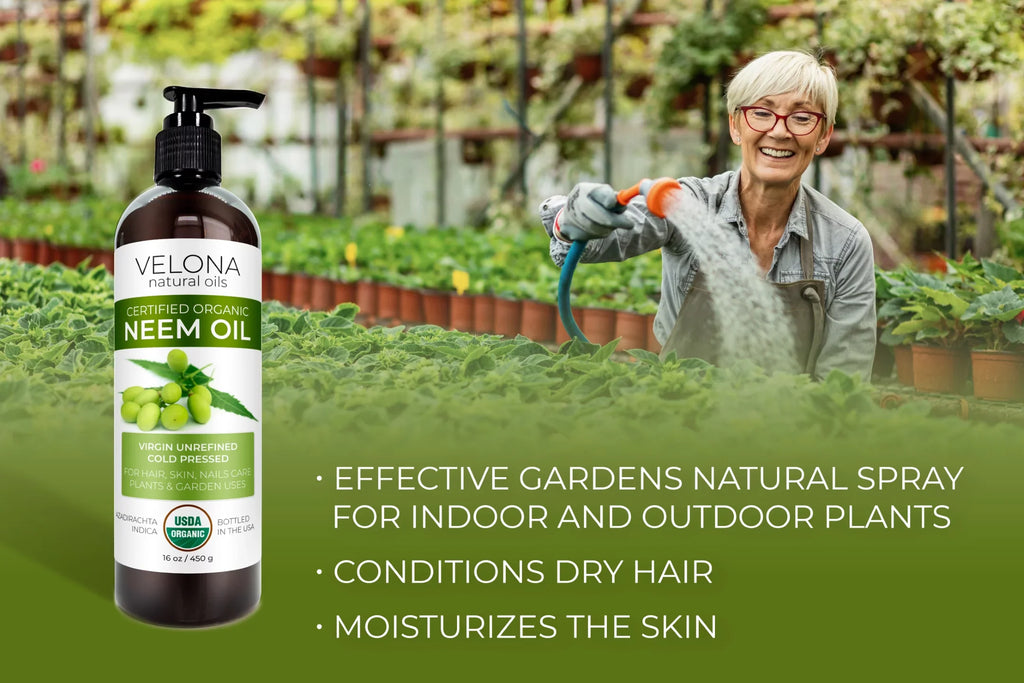 Velona Neem Oil USDA Certified Organic - 7 lb | 100% Pure and Natural Carrier Oil | Virgin, Unrefined, Cold Pressed | Hair, Body and Skin Care | Use Today - Enjoy Results