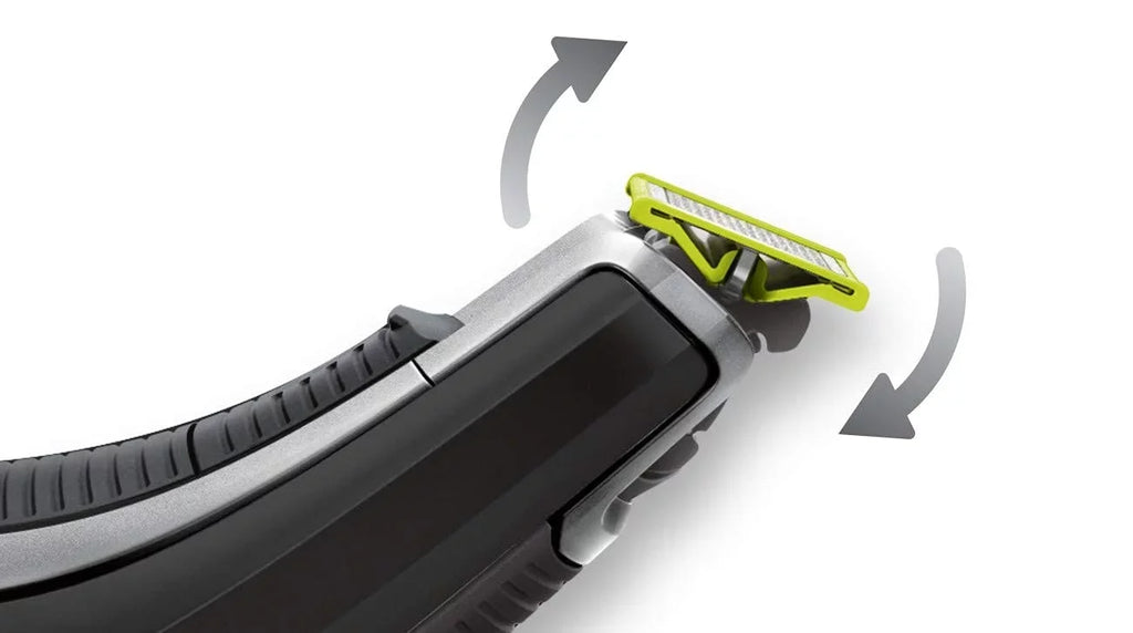 PHILIPS Norelco OneBlade Electric Trimmer QP6510 + 3 pieces Black