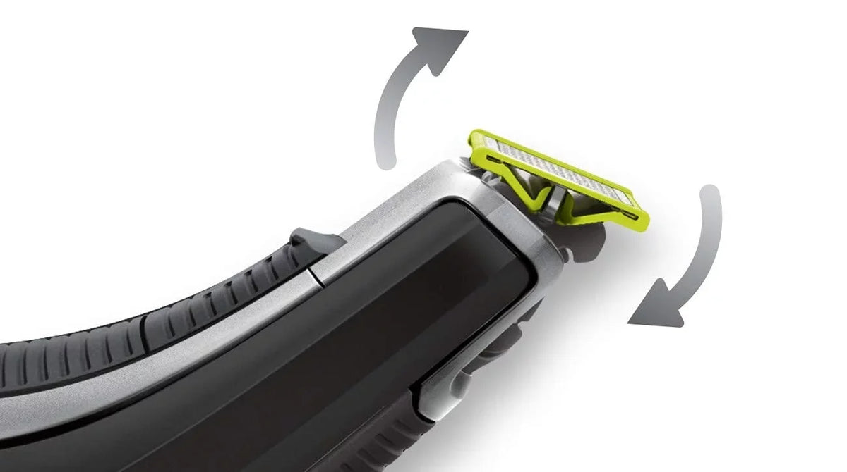 PHILIPS Norelco OneBlade Electric Trimmer QP6510 + 3 pieces Black