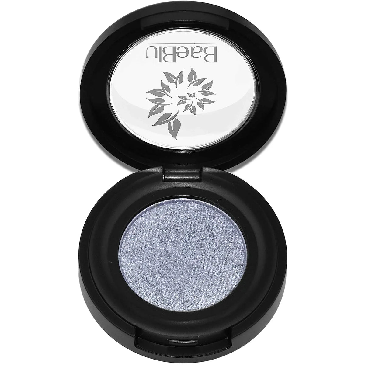 BaeBlu Hypoallergenic Eyeshadow Organic 100% Natural Finely Pressed Velvety Smooth Powder, Made in USA, Sterling