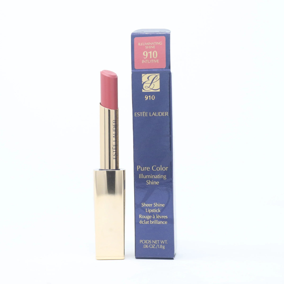 Estee Lauder Pure Color Illuminating Shine Lipstick 910 Intuitive