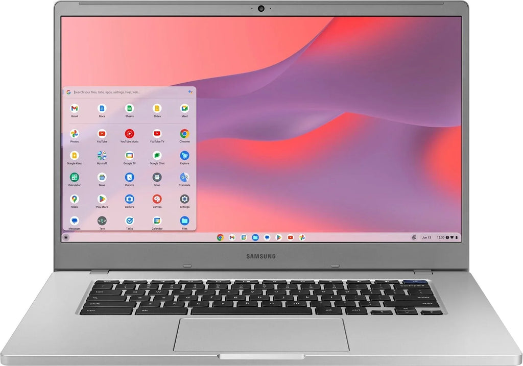 Samsung - 15.6" Chromebook 4+ - Celeron - 4GB Memory - 64GB eMMC - Platinum Titan