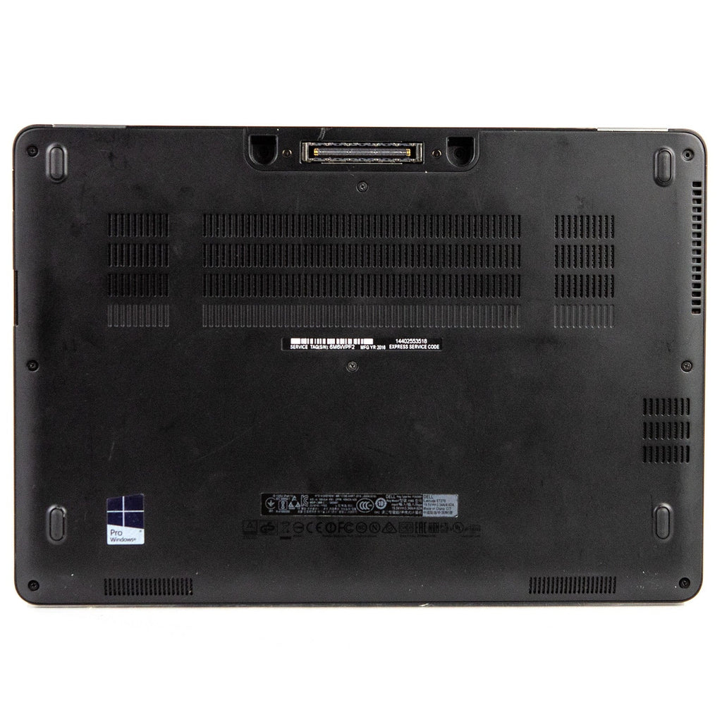 Used E7270 12.5" Laptop i5 8GB 512GB SSD M.2 Integrated Graphics Win 10 Pro B v.WCA