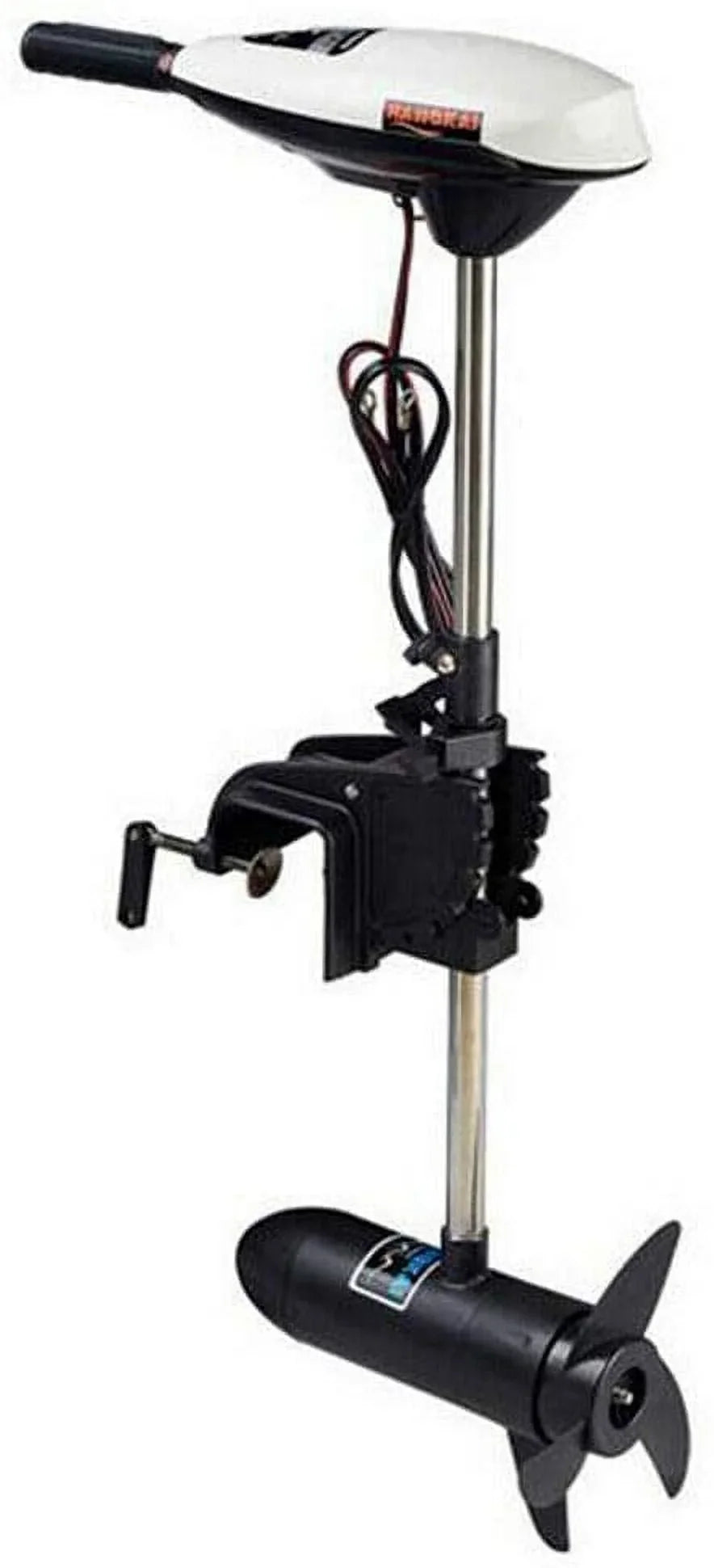 Outboard Motor Watercraft Engine 12V 65lb Electric Outboard Inflatable Fishing Ship Brush Motor Engine 660W