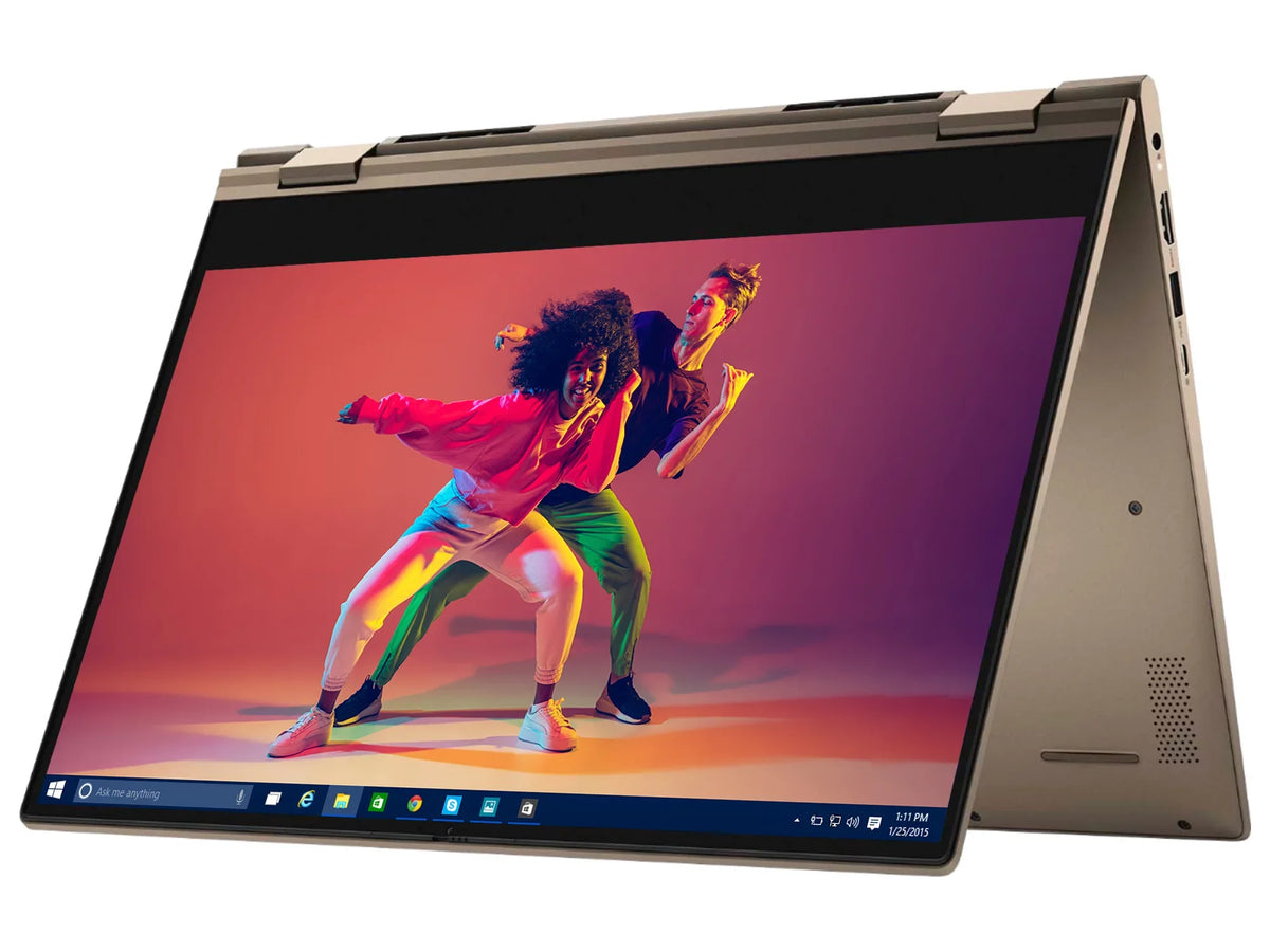 Inspiron i7405 2-in-1, 14" IPS FHD Touch Display, AMD Ryzen 5 4500U Upto 4.0GHz, 32GB RAM, 1TB NVMe SSD, Vega 6, HDMI, DisplayPort via USB-C, Card Reader, Wi-Fi, Bluetooth, Windows 10 Pro