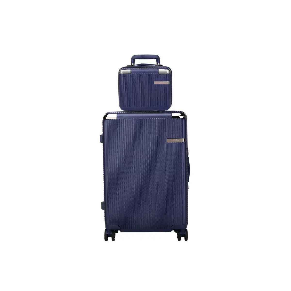 MKF Collection Tulum 2 Piece Luggage Set with Spinner Wheels and Expandable Handles by Mia K.