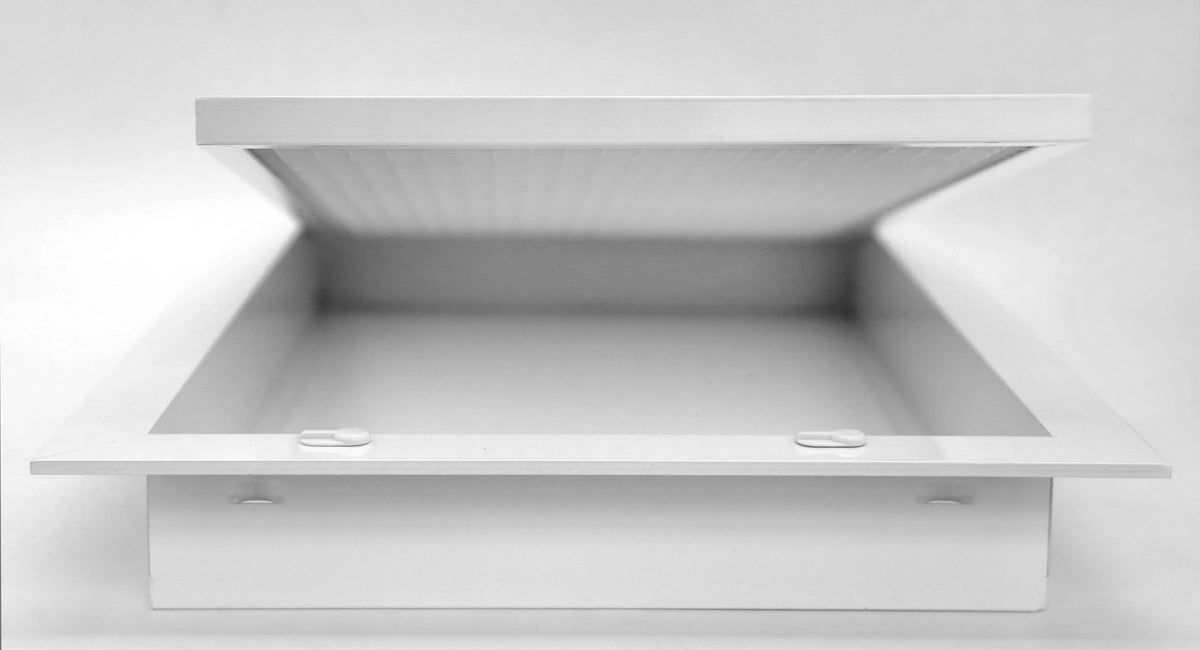 16" x 20" Cube Eggcrate Return Air Filter Grille for 1" Filter