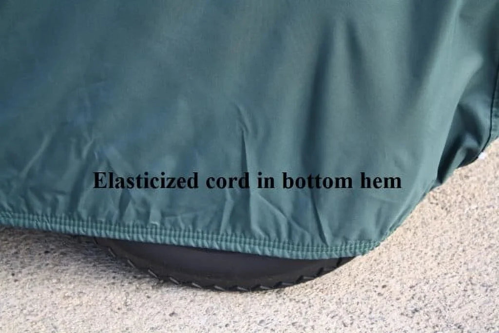 Protection Living Deluxe 4 Passenger Golf Cart Shield roof 80"L Green, fits E Z GO, Club Car and Yamaha G model