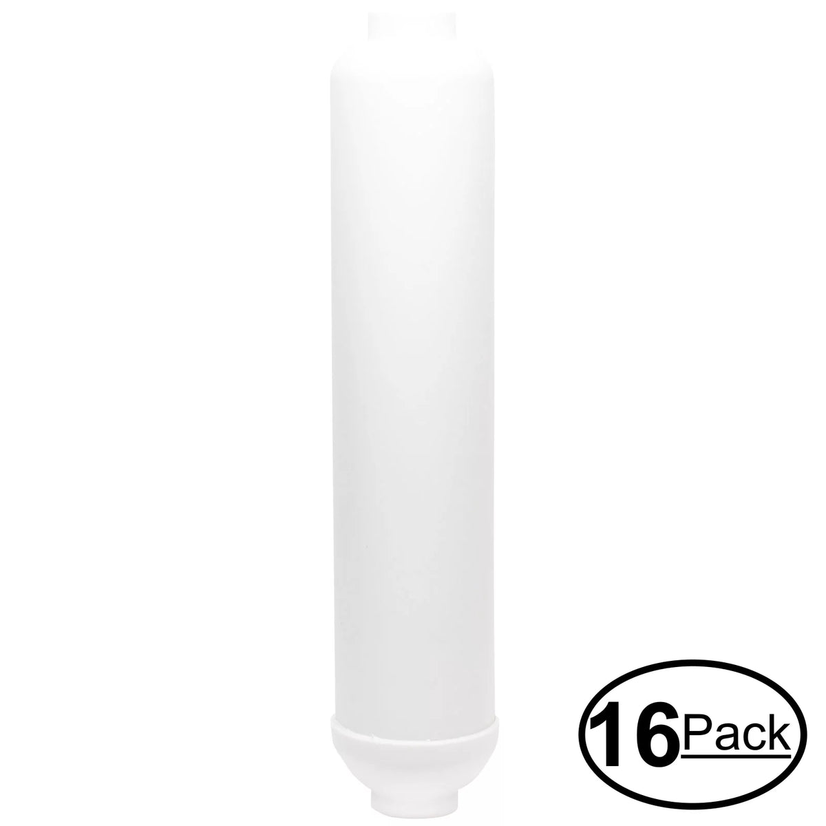 16-Pack Replacement for Expres Water ROUV10DC Inline Filter Cartridge - Universal 10-inch Cartridge for Express Water 6 Stage UV Reverse Osmosis Filtration System - Denali Pure Brand