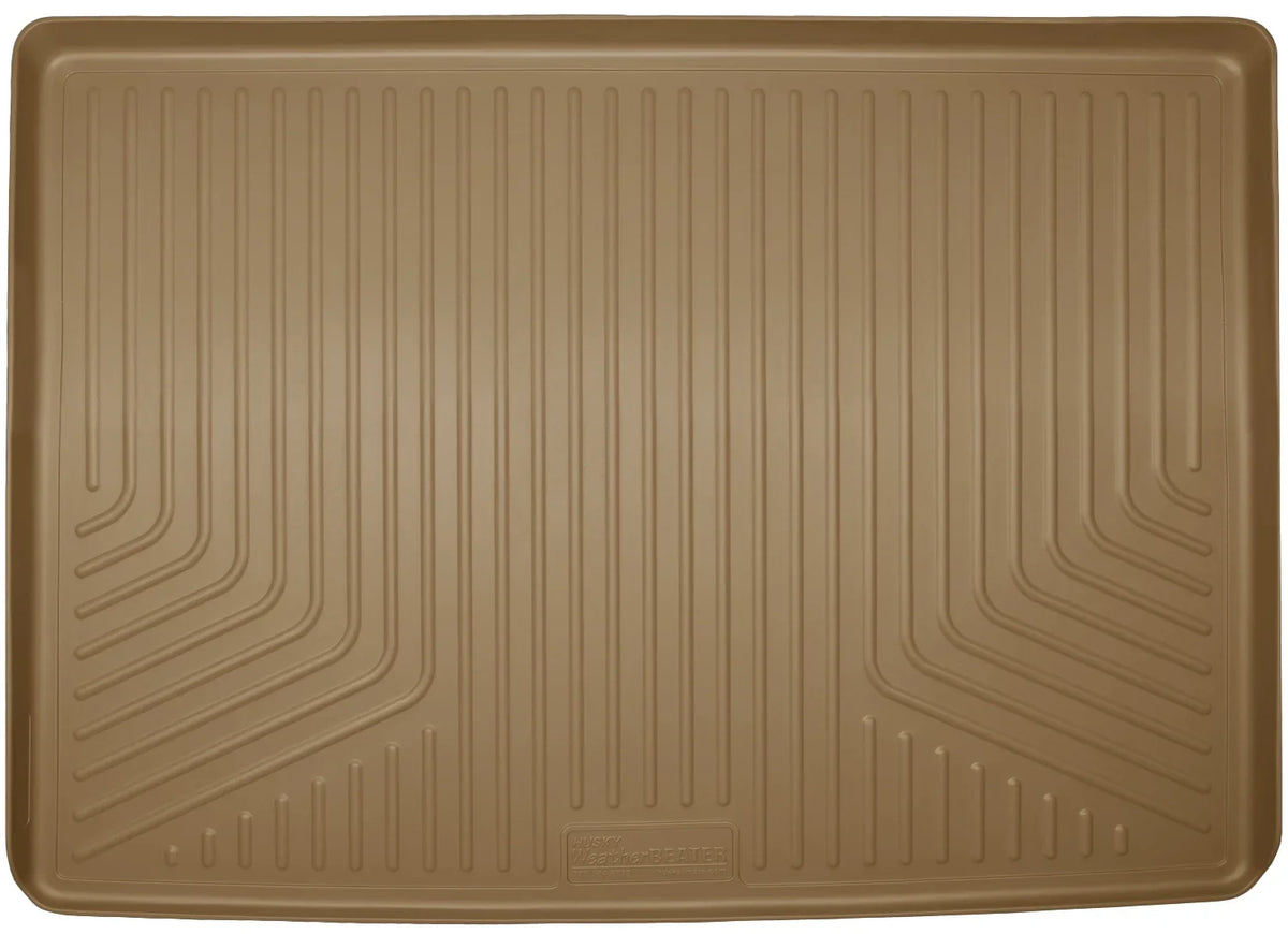 Husky by RealTruck Cargo Liner Behind 3rd Seat Fitting with 15-19 Escalade ESV/Suburban Suitable with select: 2015-2020 Chevrolet Suburban, 2015-2020 GMC Yukon XL