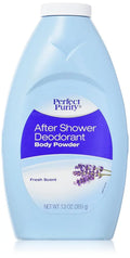 Deodorant After Shower Body Powder - Lavender Scent 13oz - 3 Pack
