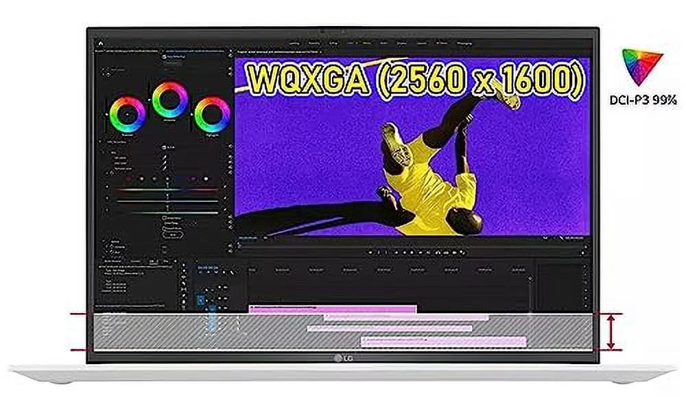 LG Gram 17" 16:10 WQXGA(2560 x 1600) IPS Laptop, Evo 12s i7-1360P, DCI-P3 99%, 4266Mhz 16GB, 2X Thunderbolt4, Backlit KB, Wi-Fi 6E, Windows11 Home, w/HDMI (16GB LPDDR4X RAM | 1TB SSD)
