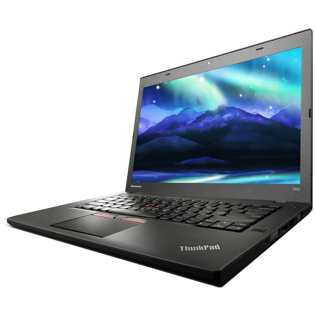 Pre-Owned LENOVO T450 Laptop i5 Dual Gen 5 8GB RAM 320GB Windows 10 Professional 64 Bit