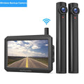 Auto-Vox Wireless Backup Camera Support 2 Channel Camera, Car Reverse Camera, Dual Backup Camera No Wiring Installation (TW1)
