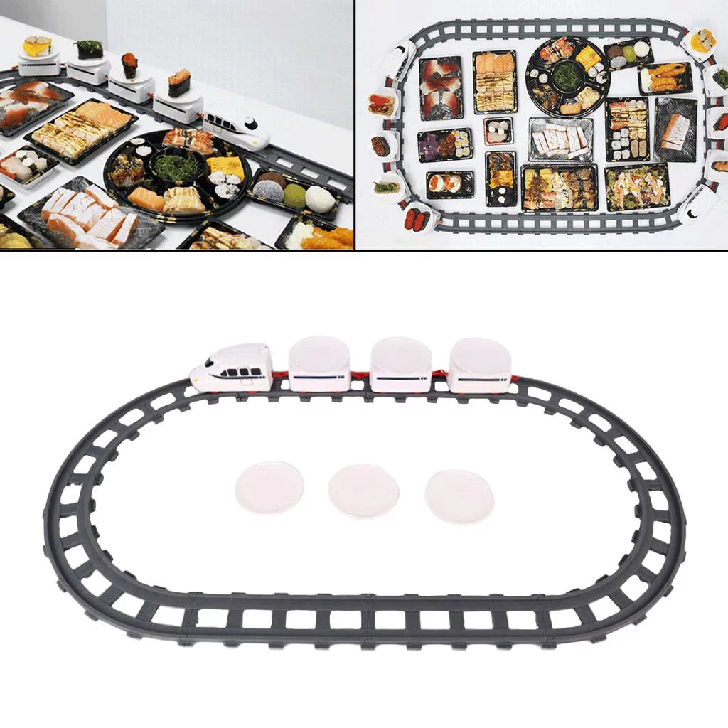 Elektronischer Sushi Zug Rotierendes Sushi Spielzeug Für , Mädchen Und