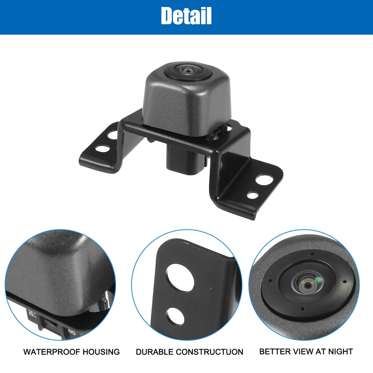 Unique Bargains Car Rear View Back Up Camera Fit for Toyota Highlander 2017-2022 No.867900E081/86790-0E081