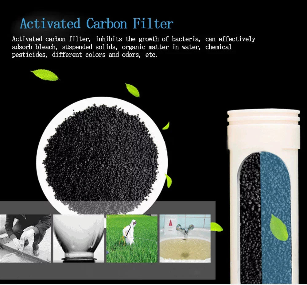 INTSUPERMAI Water Filter Water Purification Parent-child Formula Household Stainless Steel 1000L/H