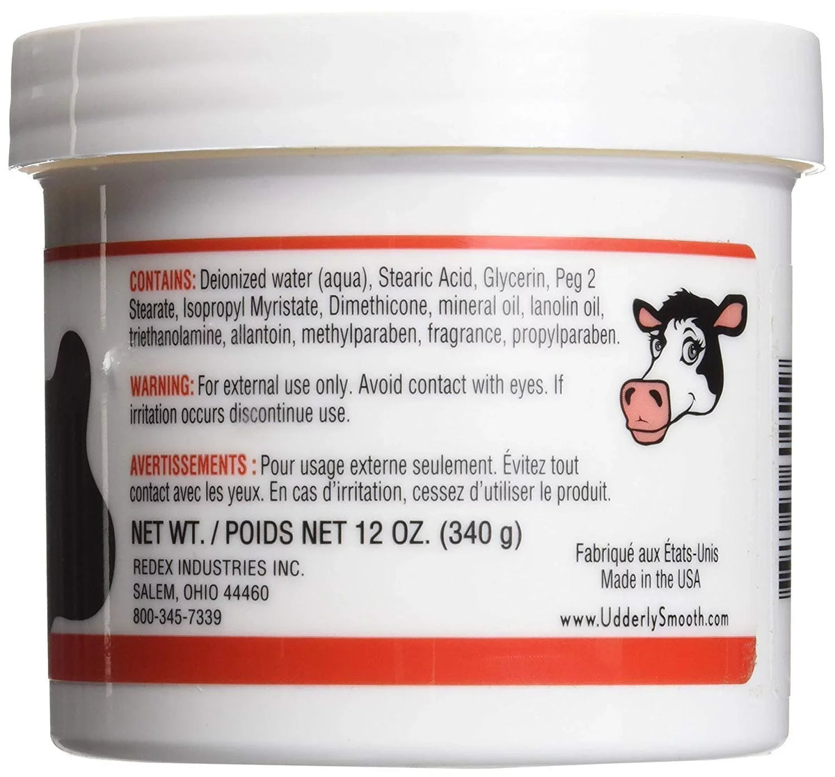 Udderly Smooth Body Cream Skin Moisturizer Original Formula for Rough Dry Skin, 10 Ounce, Pack of 6