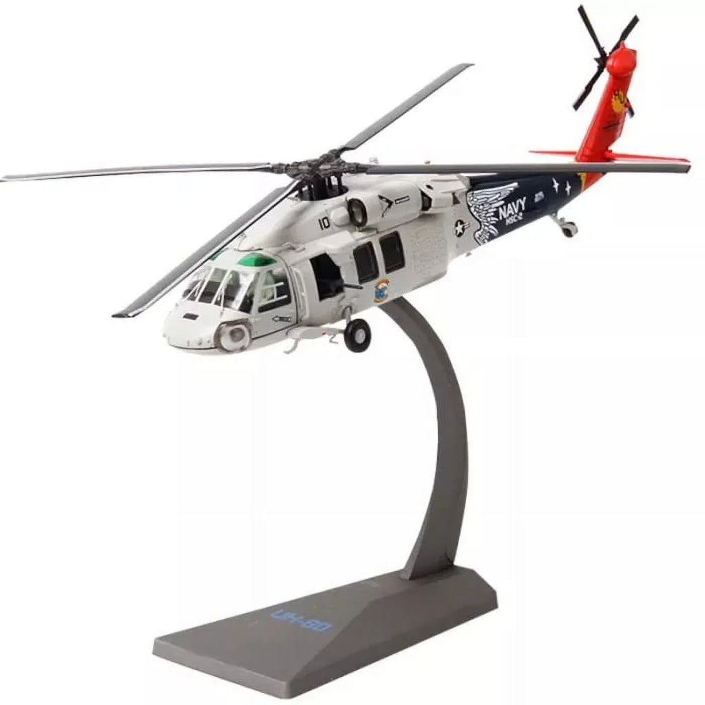 Classic Fighter Model 1:72 USA UH-60 Black Hawk helicopter (Sea Hawk version) Diecast Airplanes Military Display Model Aircraft for Collection