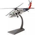 Classic Fighter Model 1:72 USA UH-60 Black Hawk helicopter (Sea Hawk version) Diecast Airplanes Military Display Model Aircraft for Collection