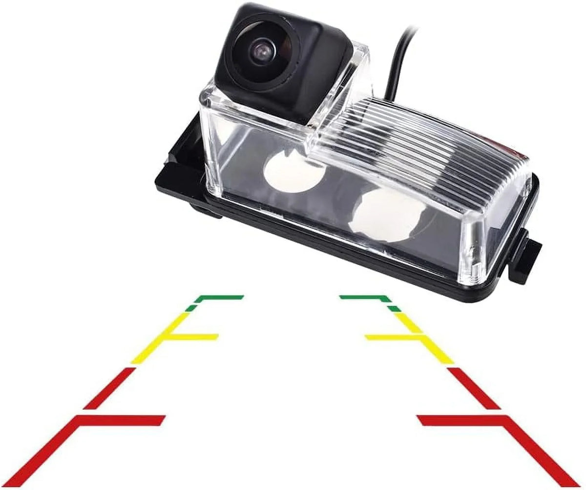 Vlicevrn HD Fisheye Vehicle Car Rear View Camera Fixed Parking Line Night Vision Backup Parking Camera for Nissan Versa